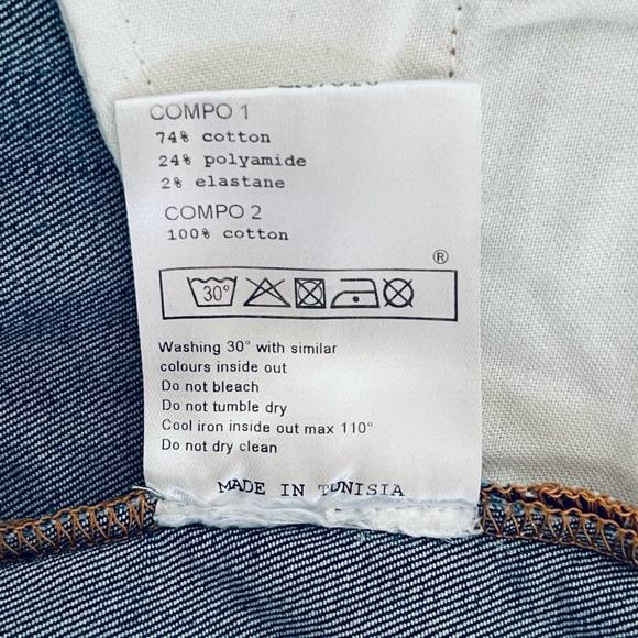 NWT Etienne Marcel Signature Skinny with Red Zipper Detail | Size: 24 - Picture 8 of 8